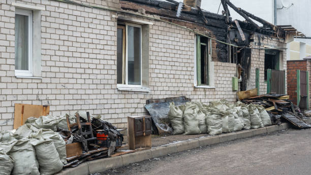 Professional Soot Cleanup technician working in Henriette, MN